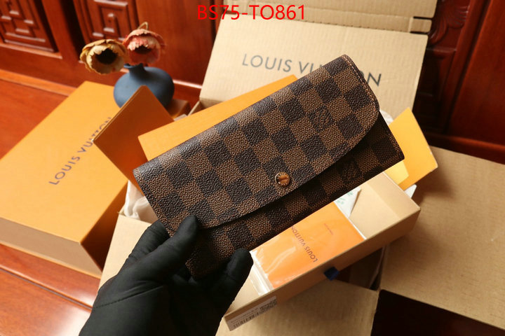 LV Bags(TOP)-Wallet,ID: TO861,$: 75USD