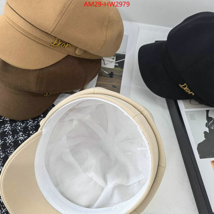 Cap (Hat)-Dior,buy online , ID: HW2979,$: 29USD