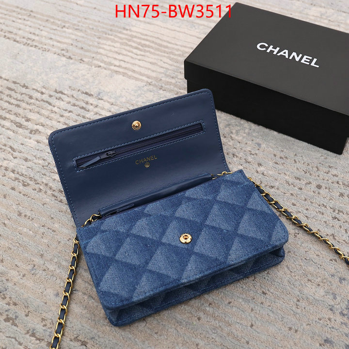 Chanel Bags(4A)-Diagonal-,ID: BW3511,$: 75USD