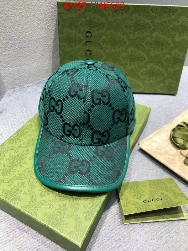 Cap (Hat)-Gucci,quality aaaaa replica , ID: HW6699,$: 27USD