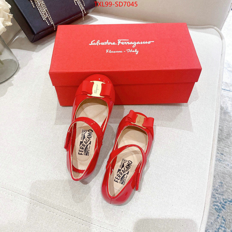 Kids shoes-Ferragamo,quality aaaaa replica , ID: SD7045,$: 99USD