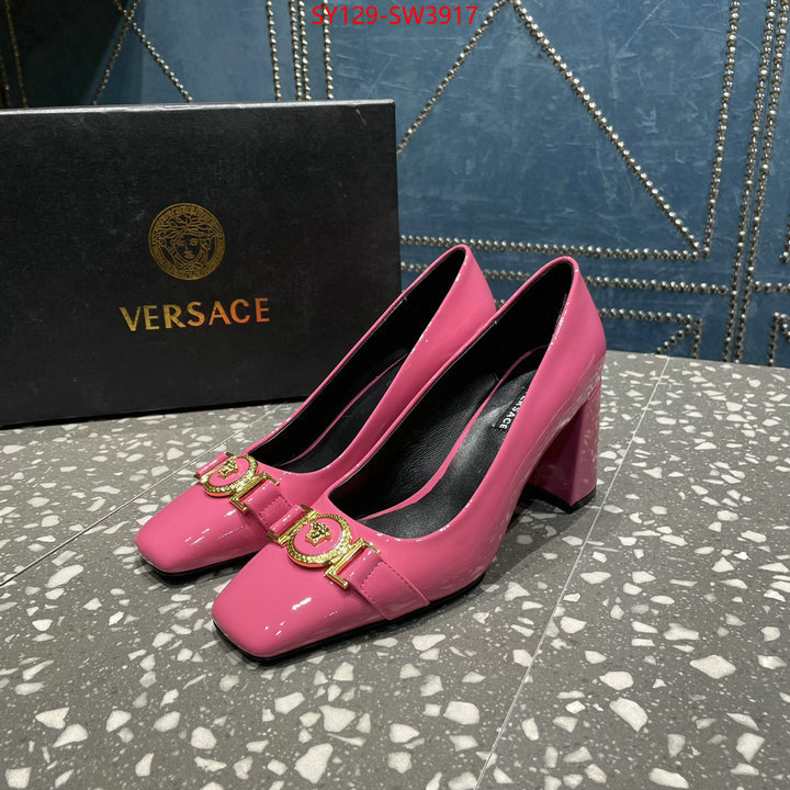 Women Shoes-Versace,how to find designer replica , ID: SW3917,$: 129USD