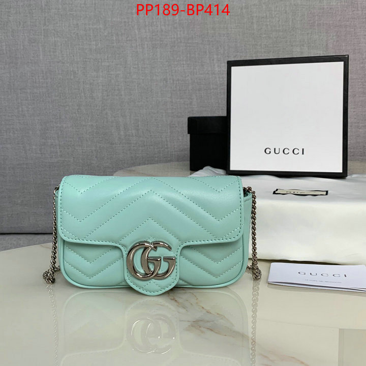 Gucci Bags(TOP)-Marmont,ID: BP414,$:189USD