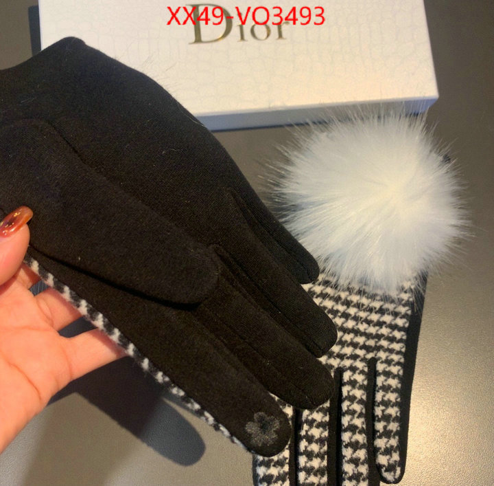 Gloves-Dior,top quality replica , ID: VO3493,$: 49USD