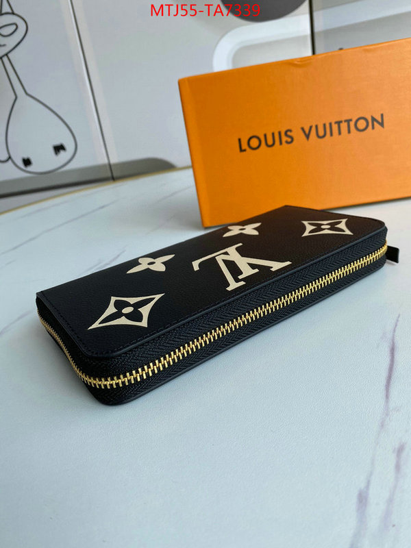 LV Bags(4A)-Wallet,ID: TA7339,$: 55USD