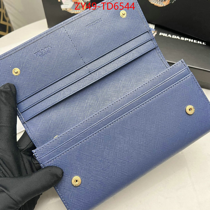 Prada Bags(4A)-Wallet,copy ,ID: TD6544,$: 49USD