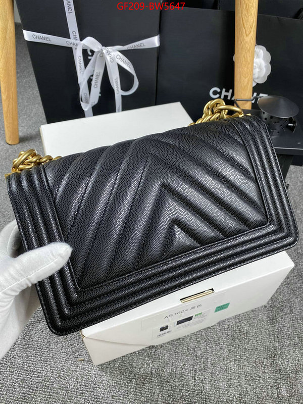 Chanel Bags(TOP)-Le Boy,ID: BW5647,$: 209USD