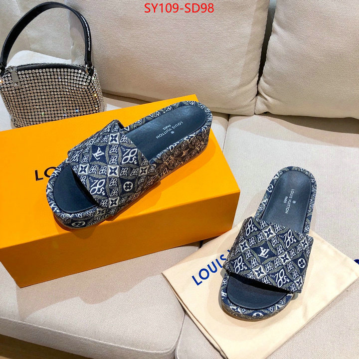 Women Shoes-LV,1:1 replica wholesale , ID: SD98,$: 109USD