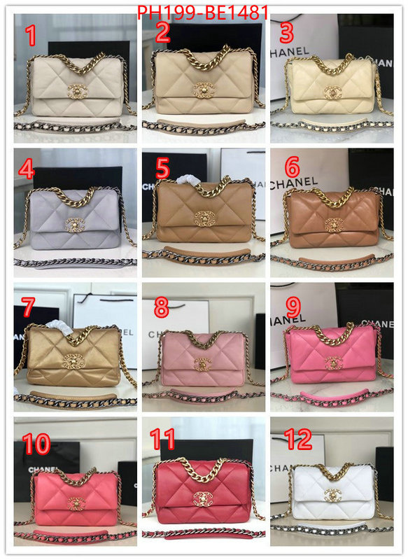 Chanel Bags(TOP)-Diagonal-,ID: BE1481,$: 199USD