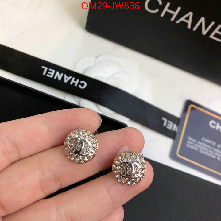 Jewelry-Chanel,mirror quality , ID: JW836,$: 29USD