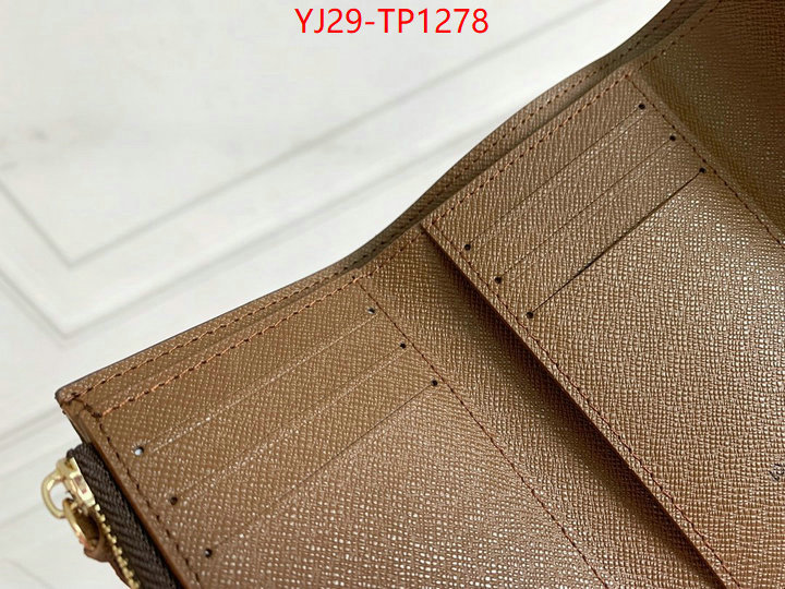 LV Bags(4A)-Wallet,ID: TP1278,$: 29USD