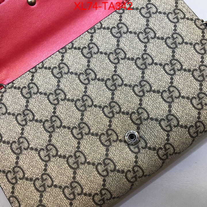 Gucci Bags(4A)-Wallet-,ID:TA342,$: 74USD