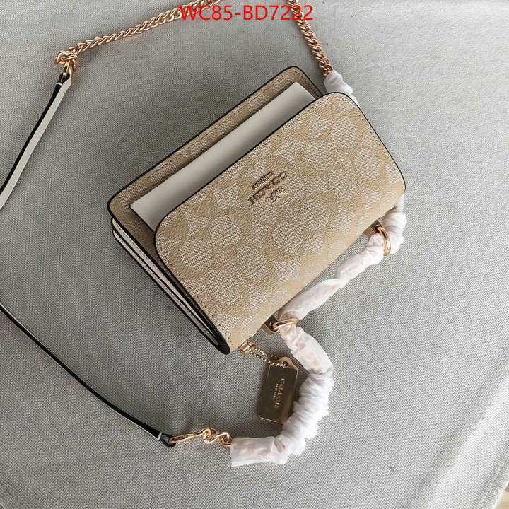 Coach Bags(4A)-Diagonal,replica us ,ID: BD7222,$: 85USD