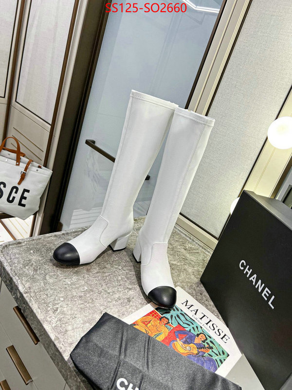 Women Shoes-Chanel,practical and versatile replica designer , ID: SO2660,$: 125USD