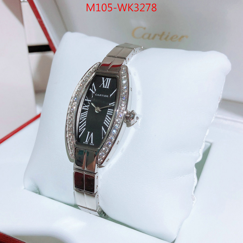 Watch(4A)-Cartier,highest quality replica , ID: WK3278,$:105USD