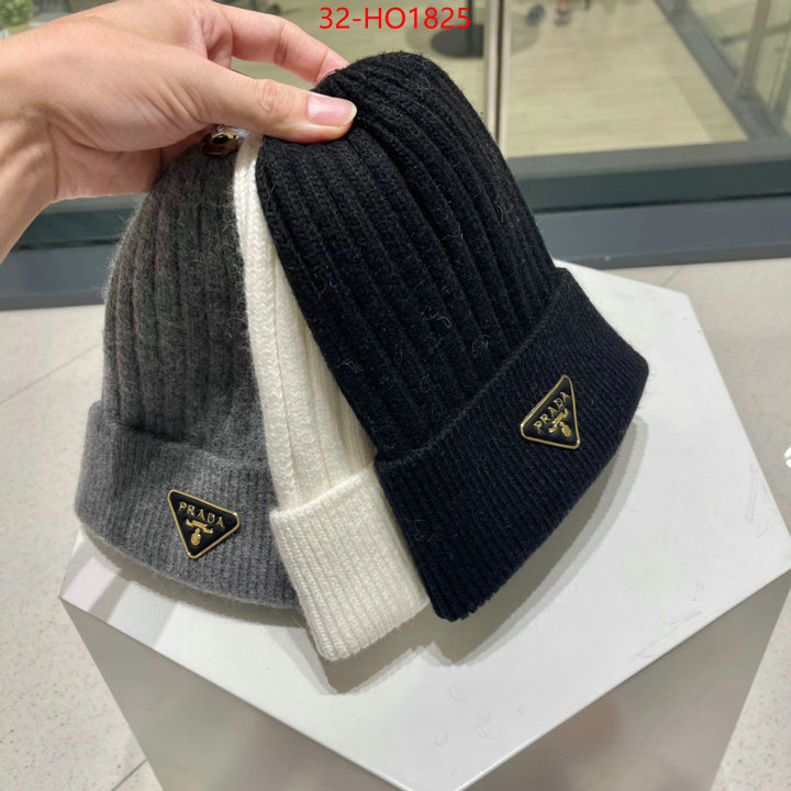 Cap (Hat)-Prada,wholesale designer shop , ID: HO1825,$: 32USD