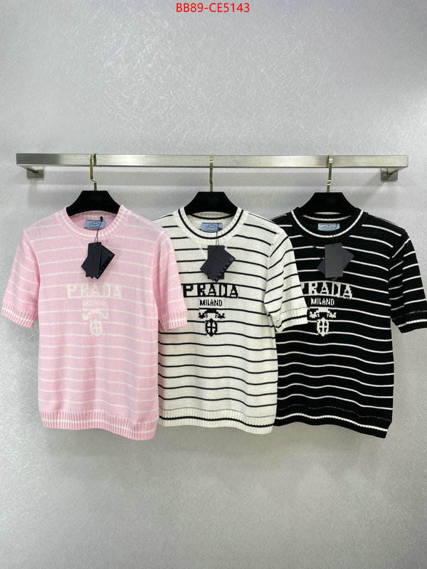 Clothing-Prada,first top , ID: CE5143,$: 89USD