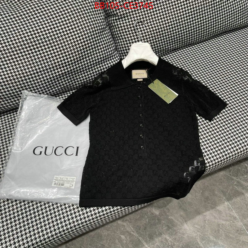 Clothing-Gucci,best quality designer , ID: CE3745,$:105USD