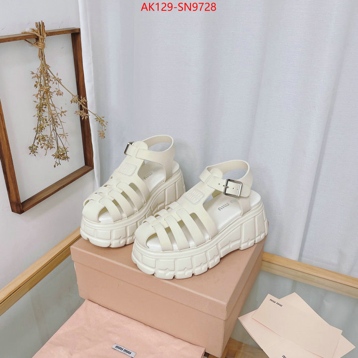 Women Shoes-Miu Miu,mirror quality , ID: SN9728,$: 129USD