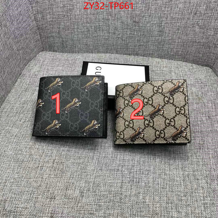 Gucci Bags(4A)-Wallet-,ID: TP661,$:32USD