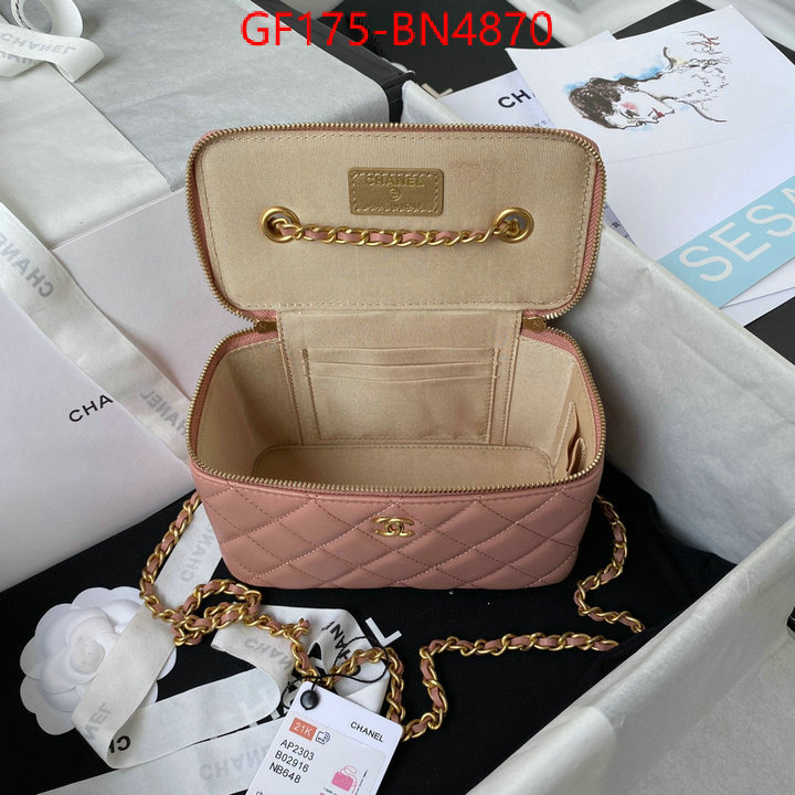 Chanel Bags(TOP)-Vanity,ID: BN4870,$: 175USD