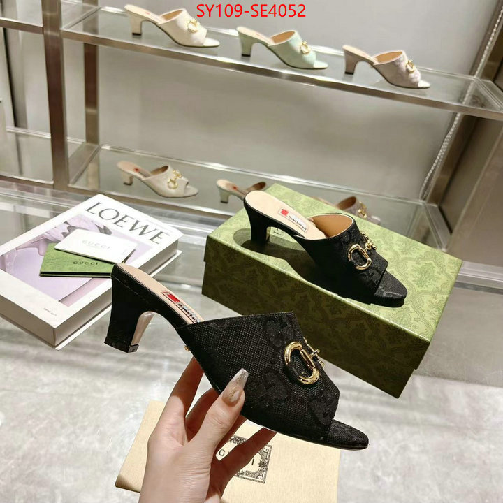 Women Shoes-Gucci,top grade , ID: SE4052,$: 109USD