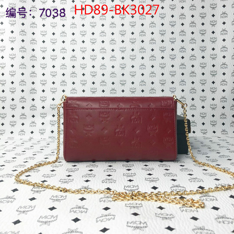 MCM Bags(TOP)-Diagonal-,ID: BK3027,$:89USD