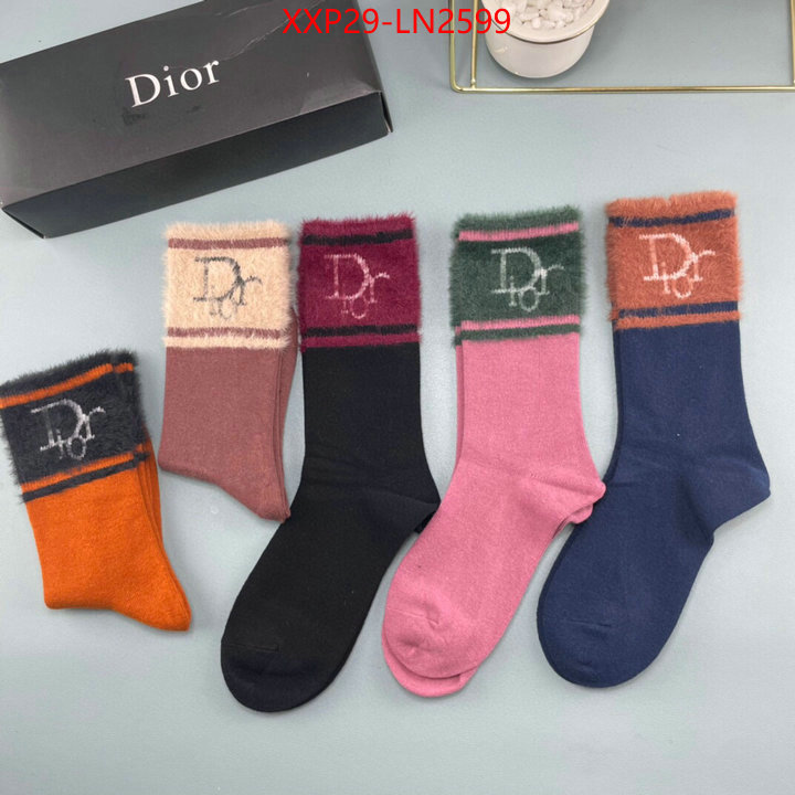 Sock-Dior,highest quality replica , ID: LN2599,$: 29USD