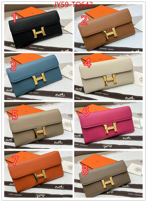 Hermes Bags(4A)-Wallet-,luxury fake ,ID: TO642,$: 59USD