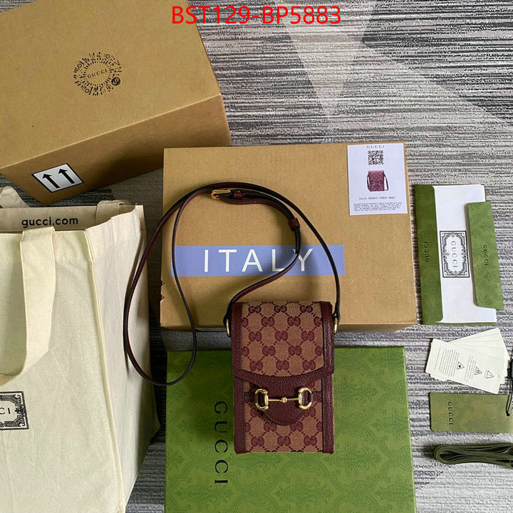 Gucci Bags(TOP)-Horsebit-,the best designer ,ID: BP5883,$: 129USD