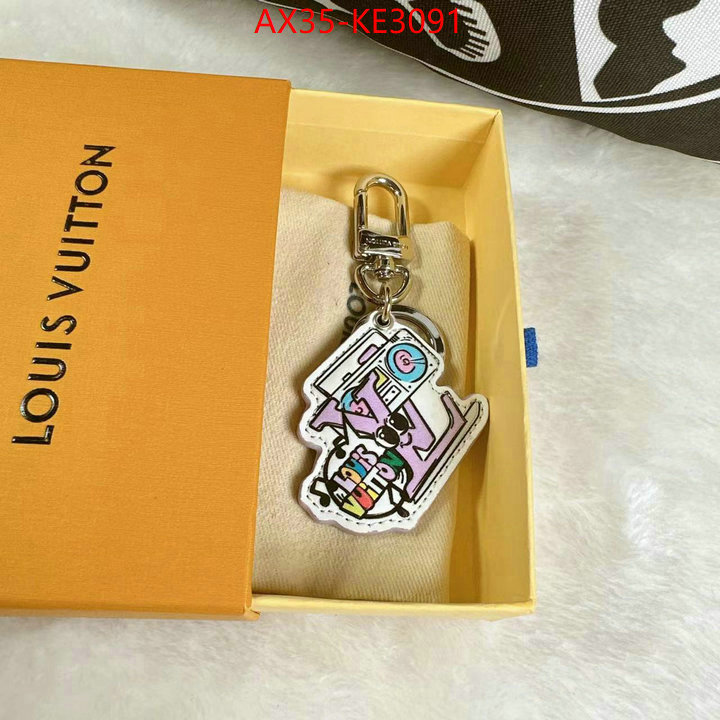 Key pendant-LV,we provide top cheap aaaaa , ID: KE3091,$: 35USD
