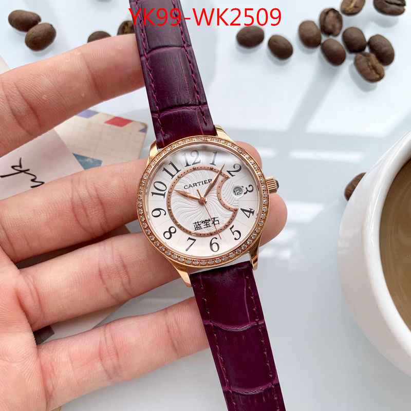 Watch(4A)-Cartier,top quality designer replica , ID: WK2509,$:99USD