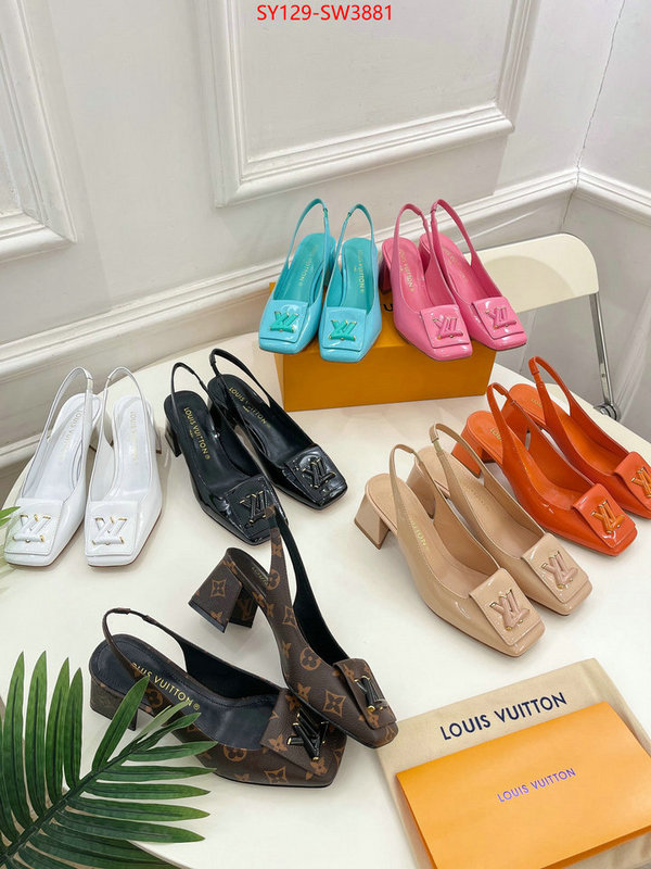 Women Shoes-LV,shop , ID: SW3881,$: 129USD