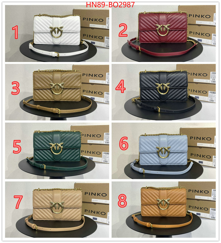 PINKO Bags(4A)-Diagonal-,what are the best replica ,ID: BO2987,$: 89USD