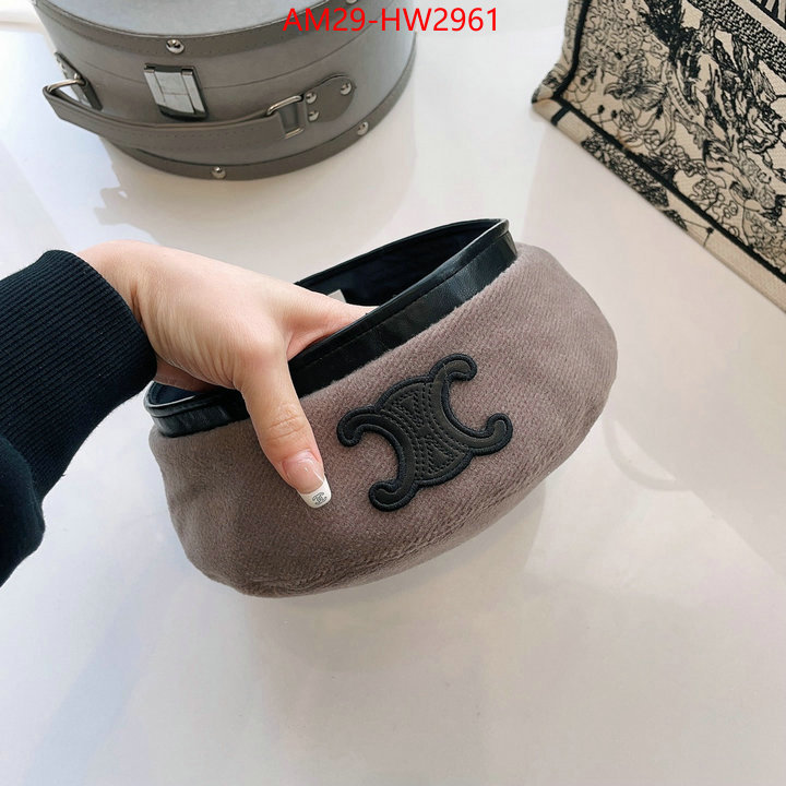 Cap (Hat)-Celine,2023 perfect replica designer , ID: HW2961,$: 29USD