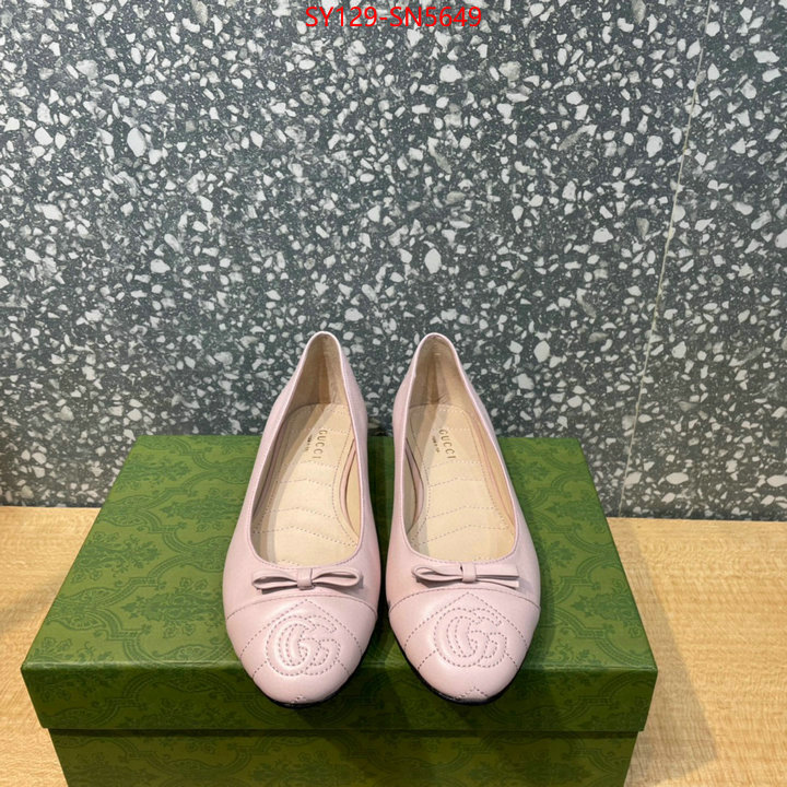 Women Shoes-Gucci,7 star quality designer replica , ID: SN5649,$: 129USD