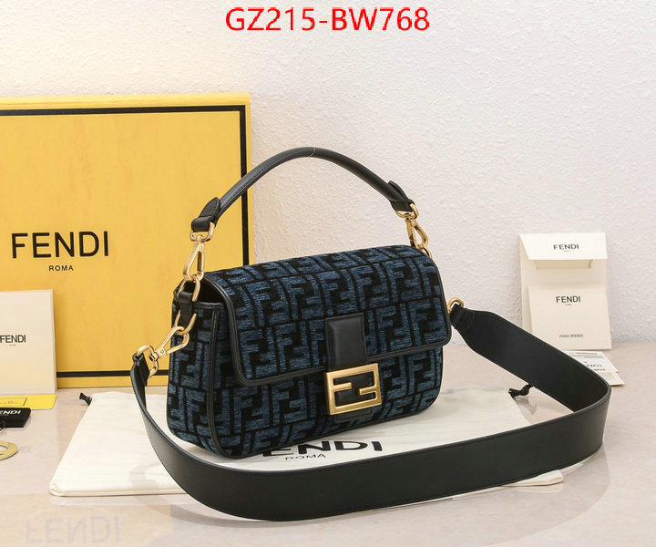 Fendi Bags(TOP)-Baguette,replica 1:1 high quality ,ID: BW768,$: 215USD