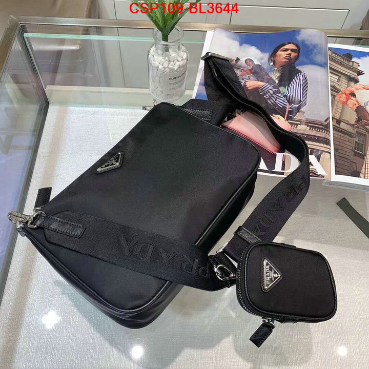 Prada Bags(TOP)-Diagonal-,ID: BL3644,$: 109USD