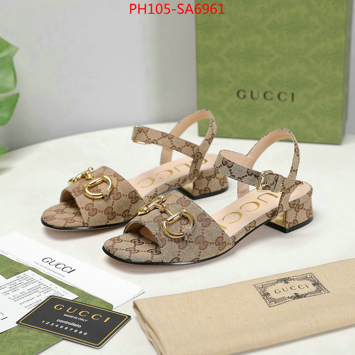 Women Shoes-Gucci,the highest quality fake , ID: SA6961,$: 105USD