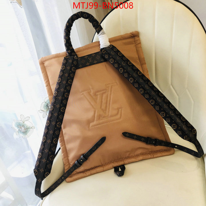 LV Bags(4A)-Backpack-,replicas buy special ,ID: BN5008,$: 99USD