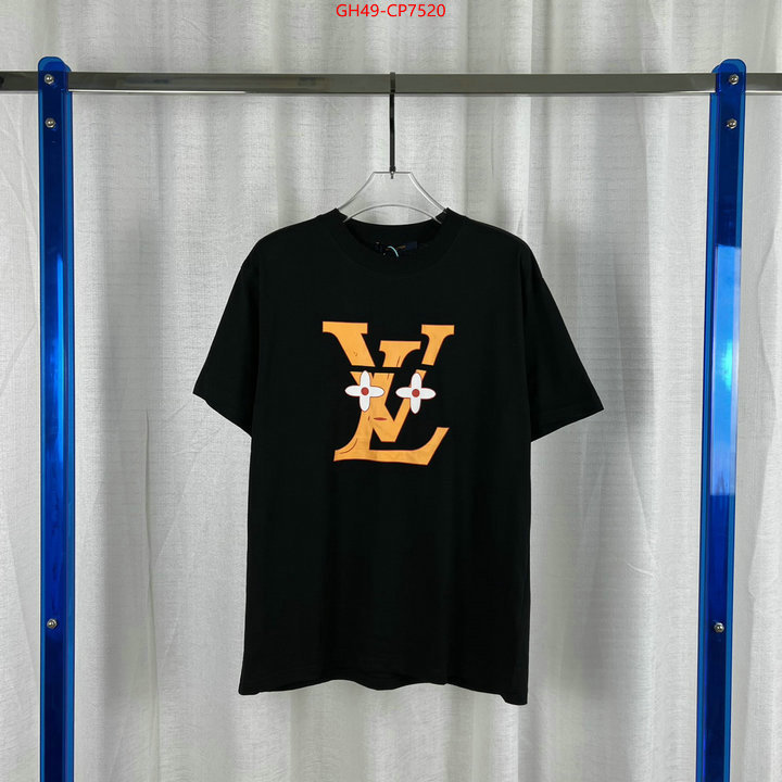 Clothing-LV,replica 2023 perfect luxury , ID: CP7520,$: 49USD