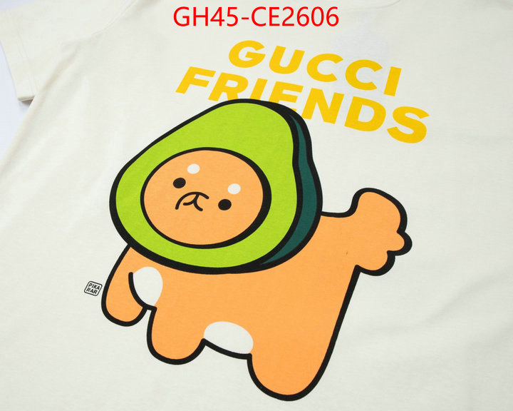 Clothing-Gucci,we provide top cheap aaaaa , ID: CE2606,$: 45USD