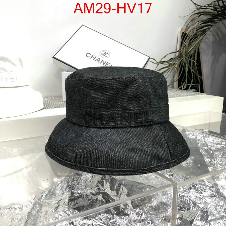 Cap (Hat)-Chanel,top quality designer replica ,ID: HV17,$: 29USD