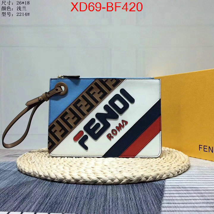 Fendi Bags(4A)-Clutch-,from china 2023 ,ID: BF420,$:69USD