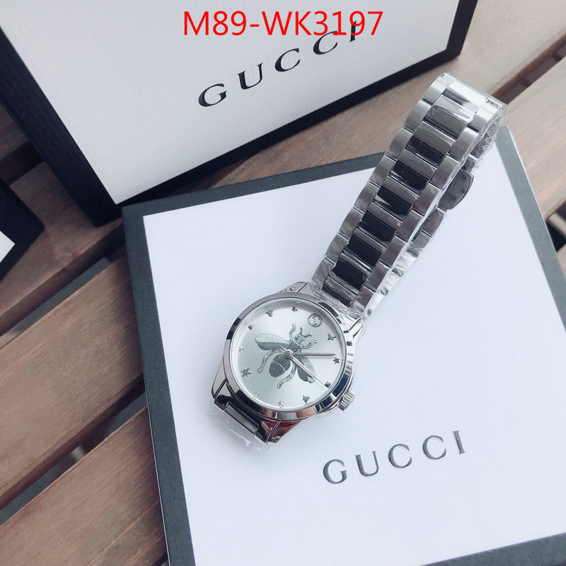 Watch(4A)-Gucci,top brands like , ID: WK3197,$: 115USD