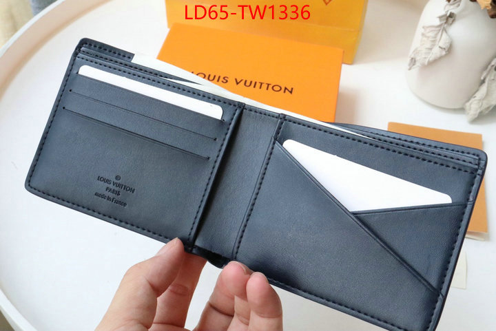 LV Bags(TOP)-Wallet,ID: TW1336,$: 65USD