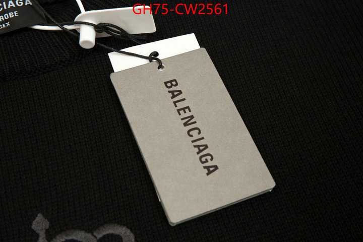 Clothing-Balenciaga,the best quality replica , ID: CW2561,$: 75USD