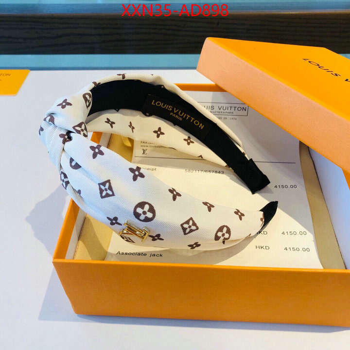 Hair band-LV,replica 2023 perfect luxury , ID: AD898,$: 35USD