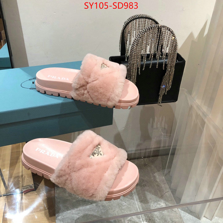 Women Shoes-Prada,replcia cheap from china , ID: SD983,$: 105USD