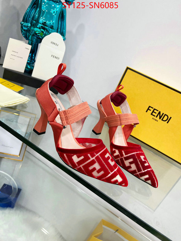 Women Shoes-Fendi,replica wholesale , ID: SN6085,$: 125USD